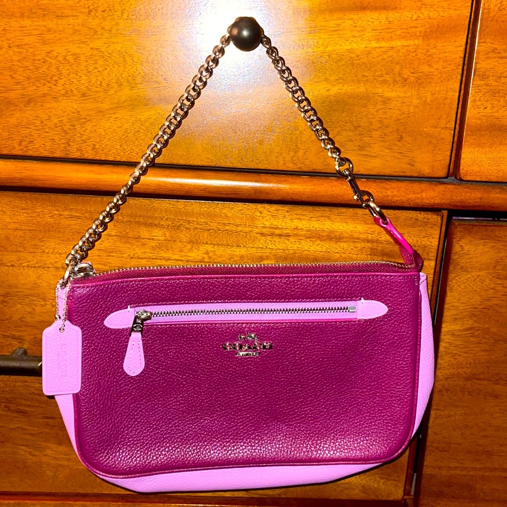 Leather Coach Bag